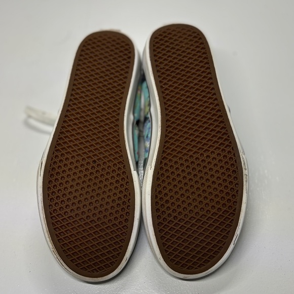 Vans off the Wall kids floral print size 4 - Picture 7 of 10
